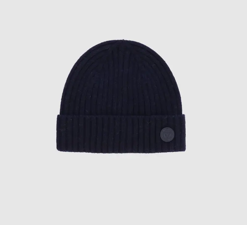 Bonnet en maille marine