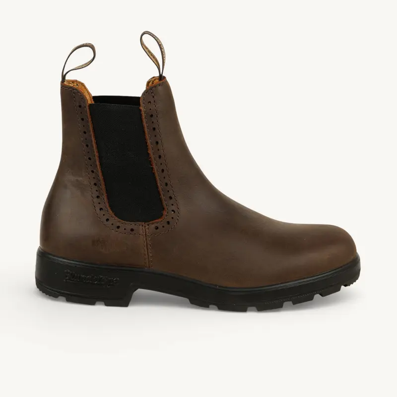 Boots et bottines CHELSEA HIGH TOP BLUNDSTONE Femme Marron
