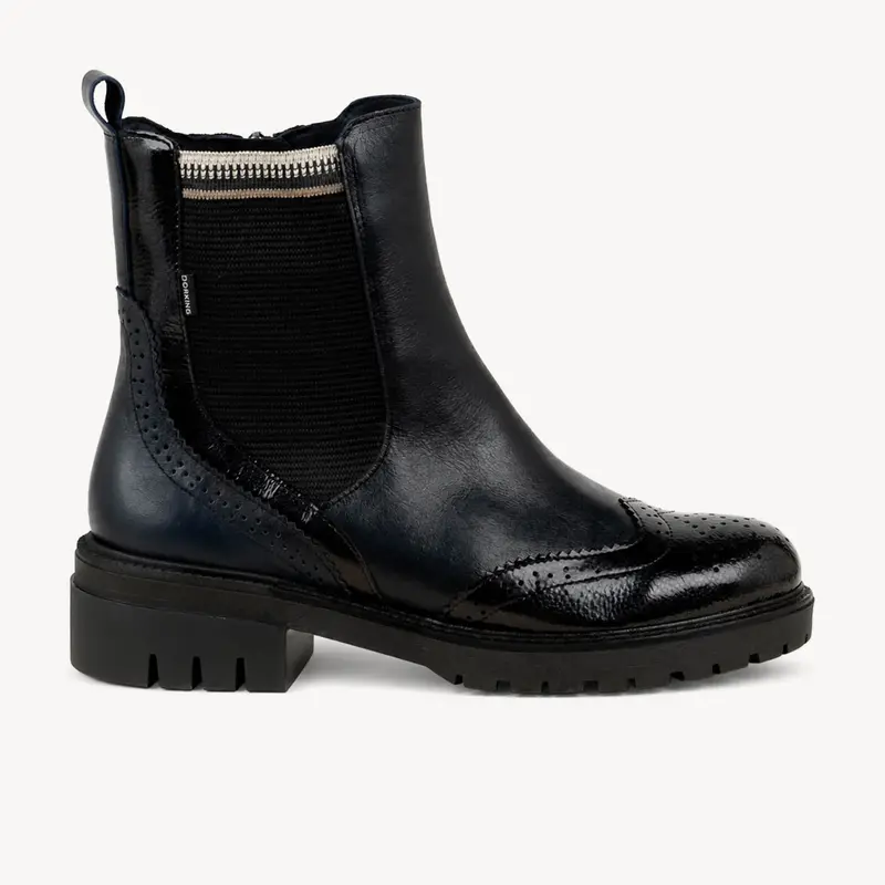 Boots et bottines DOBLUA D9771 DORKING Femme Bleu
