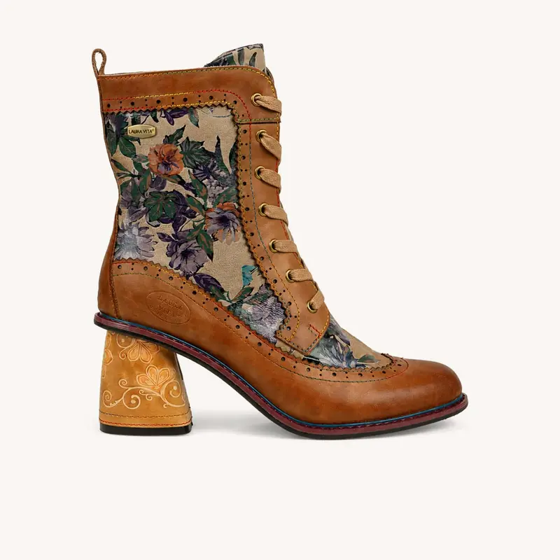 Boots et bottines EVA LAURA VITA Femme Beige