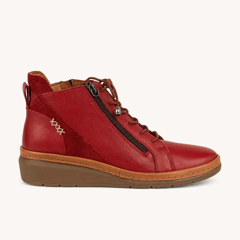 Boots et bottines HANAR MADORY Femme Rouge