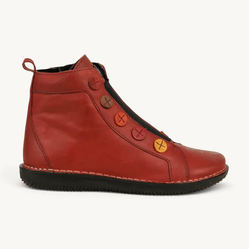 Boots et bottines OMBELINE ZAKAL Femme Rouge