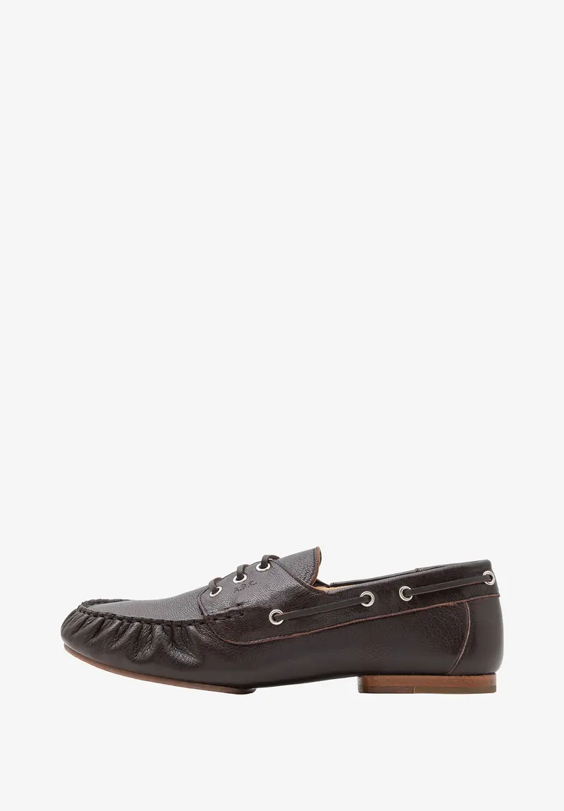 Bootsschuhe aus Leder