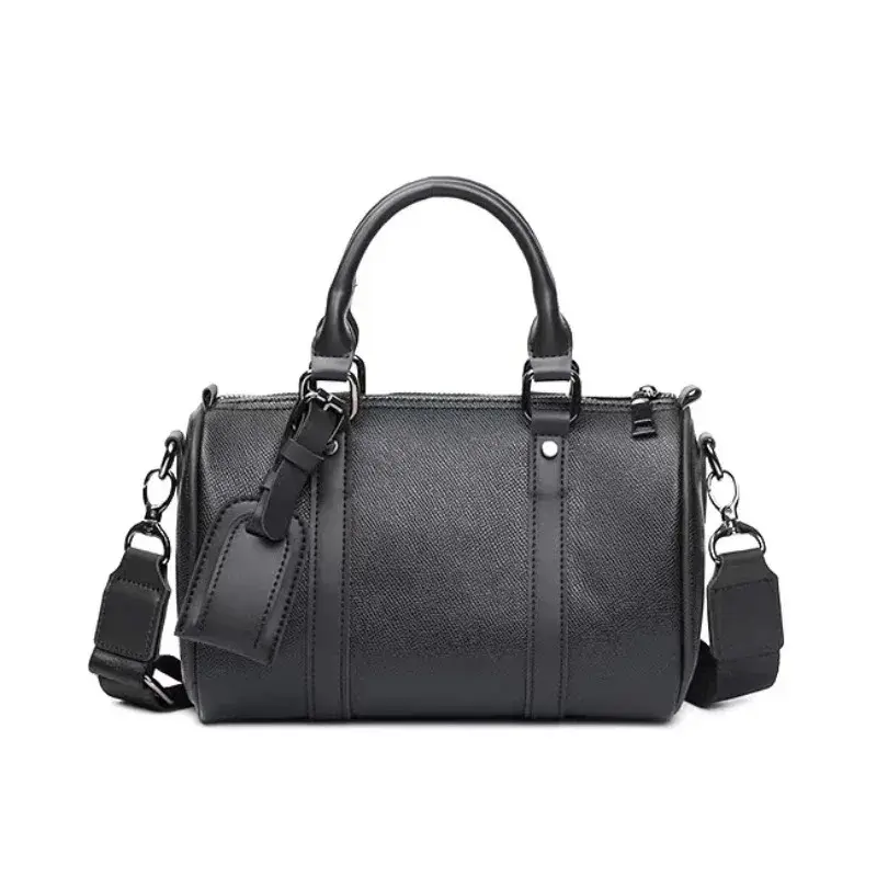 Boston-Sac à bandoulière de grande capacité pour hommes, sacs à main à sangle initiés par un designer, haute qualité, nouvelle tendance, marque de mode, 2024