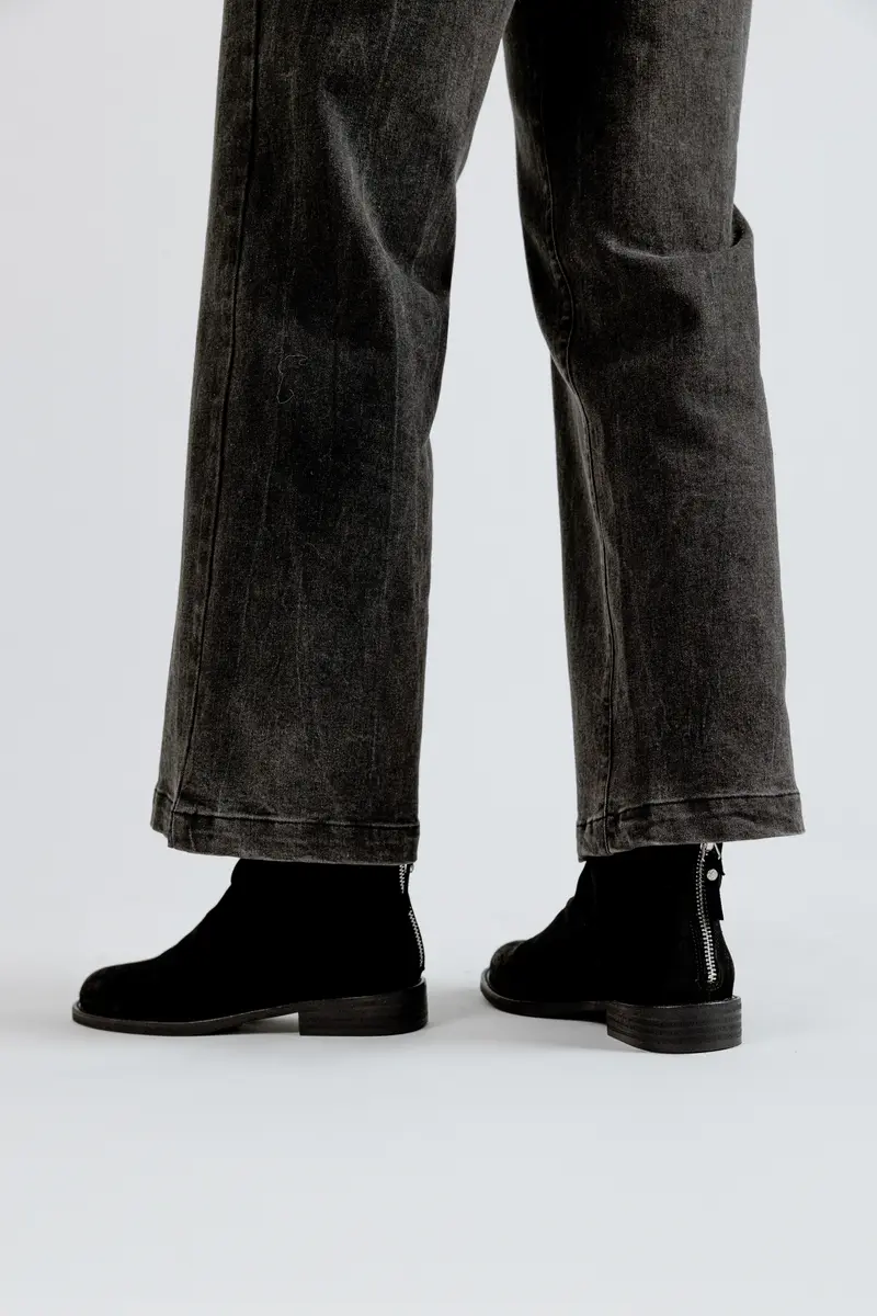 BOTTINES CHRYS - NOIR