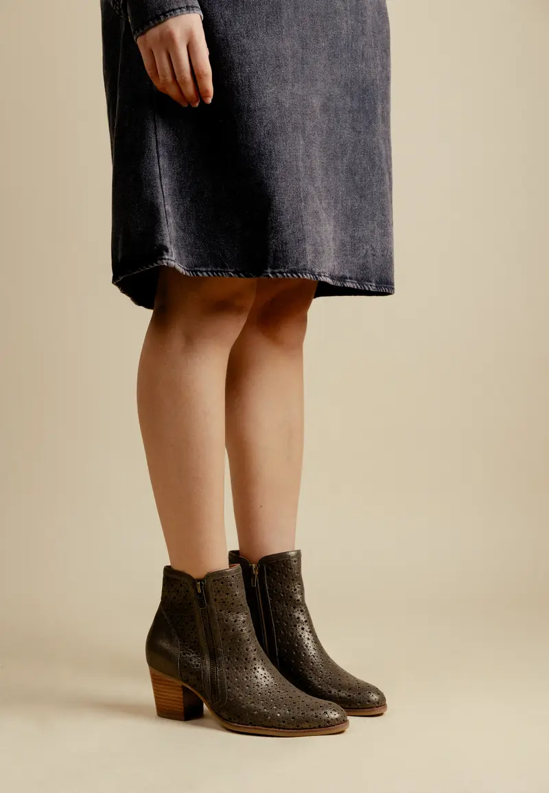 BOTTINES GLORIE - KAKI
