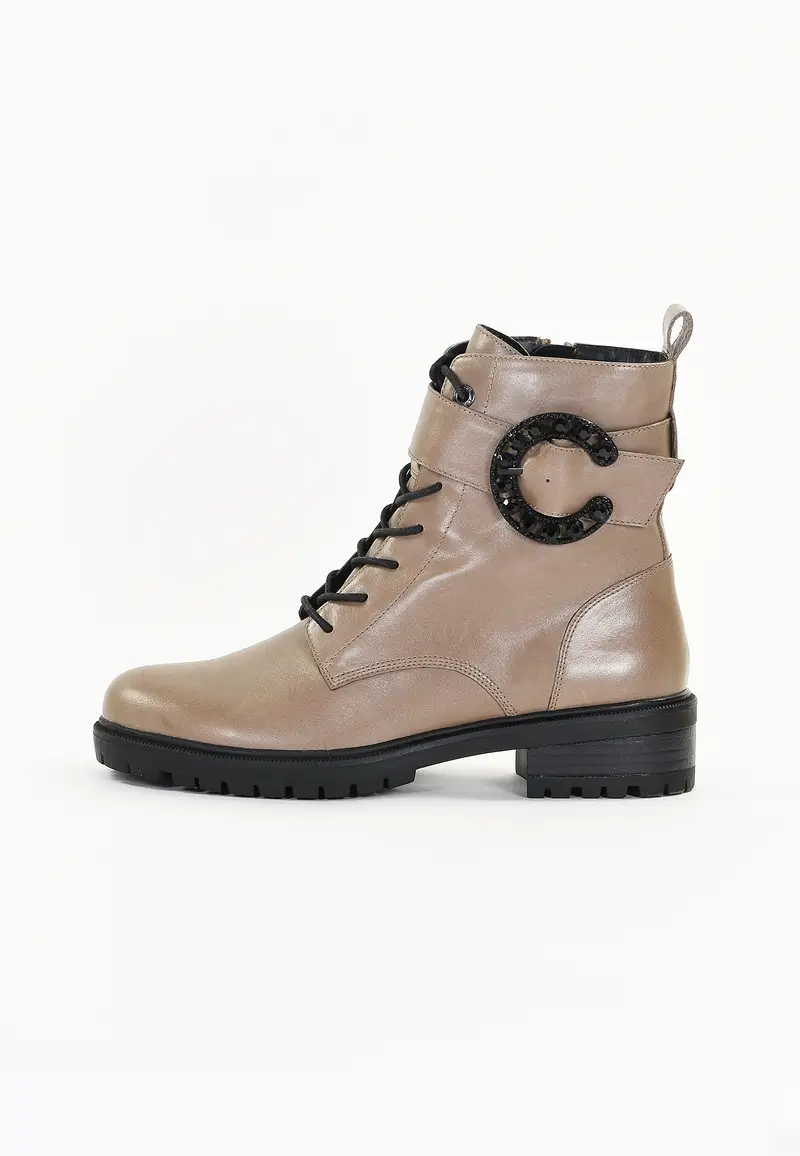 BOTTINES HASU - TAUPE