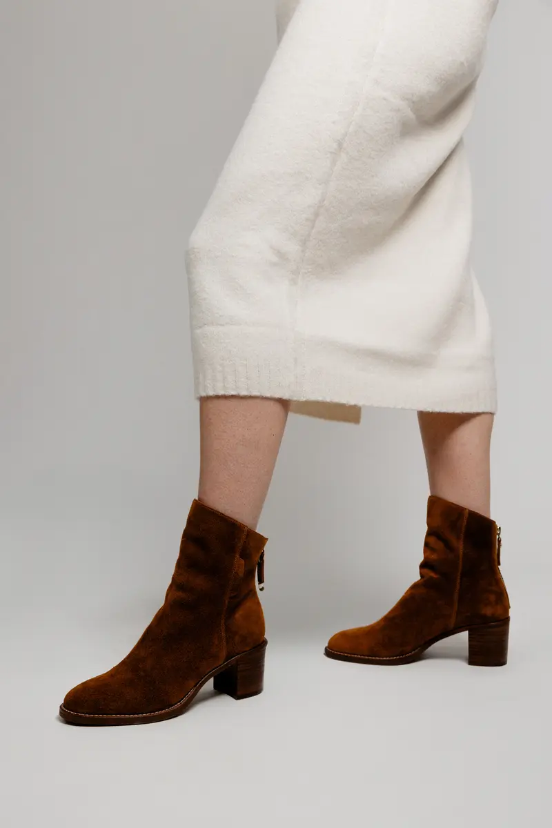BOTTINES OXALYS - CROUTE CAMEL