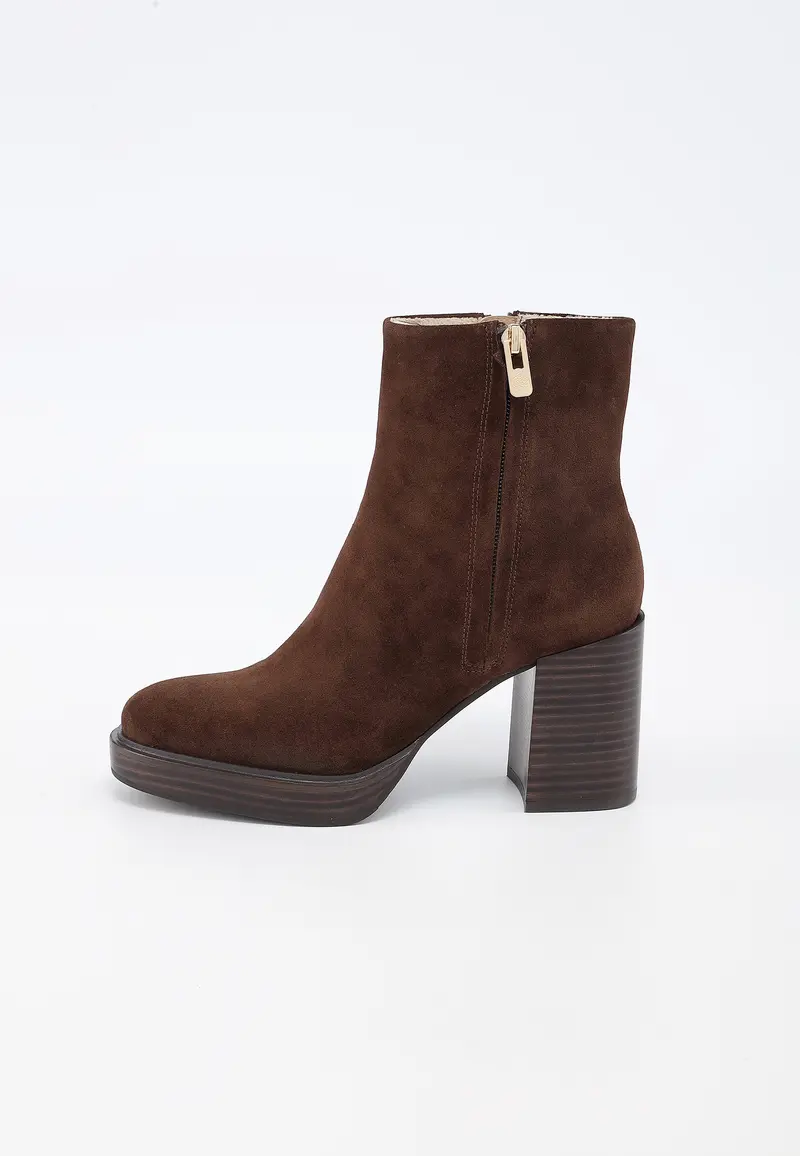 BOTTINES SOLAIA - MARRON