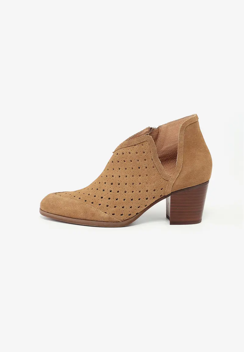 BOTTINES SOLANGE  - CAMEL