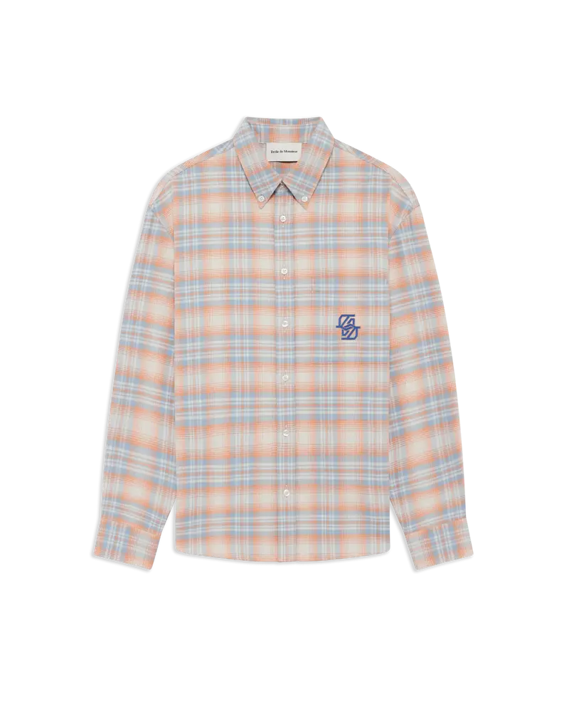 Boxy Flanel Checked Shirt