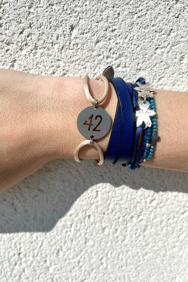 Bracelet 42 Inox Champagne