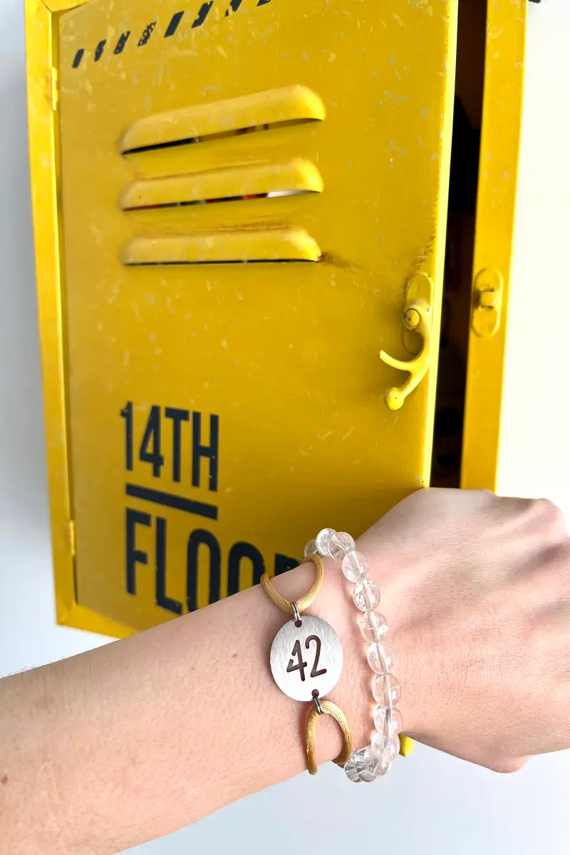 Bracelet 42 Inox Doré