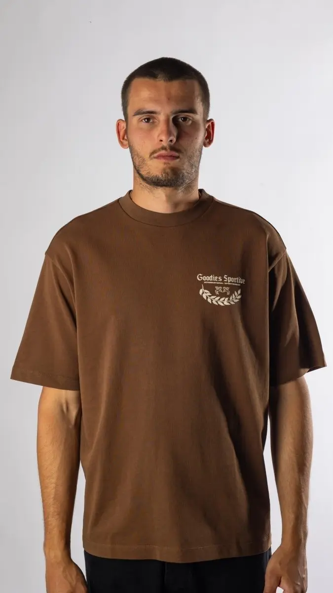 CAESAR BROWN TEE