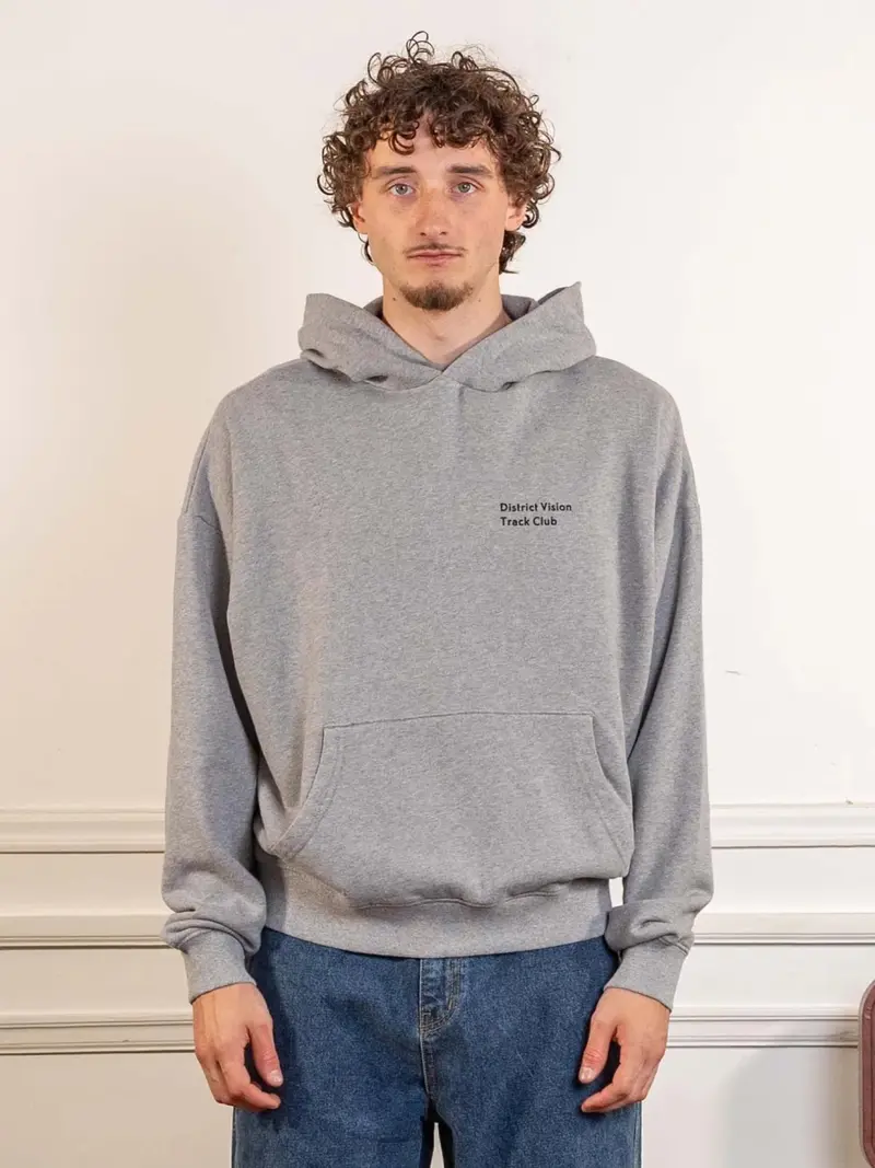 California Cotton Hoodie - Track Club Heather Grey
