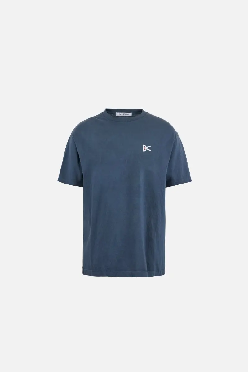 California Cotton Tee - Junya Dad Warm Blue