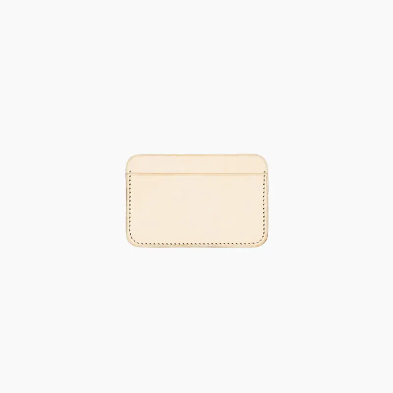 Cardholder Natural Vegetable Calf Leather