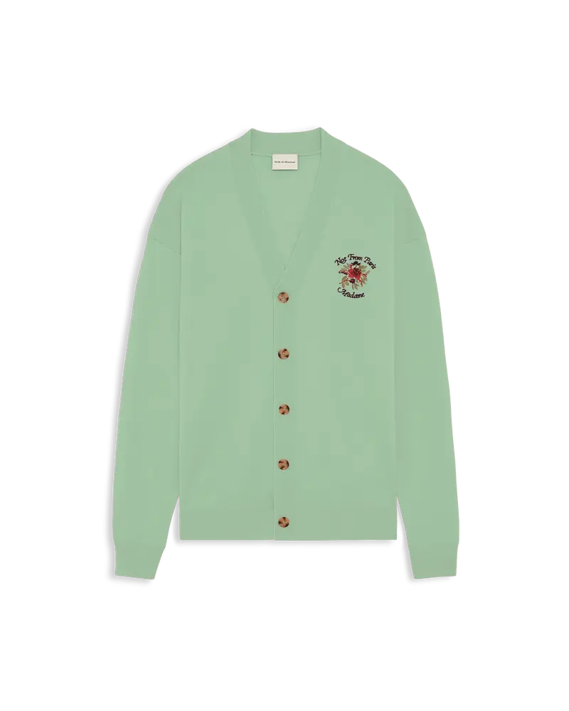 Cardigan Slogan Rose