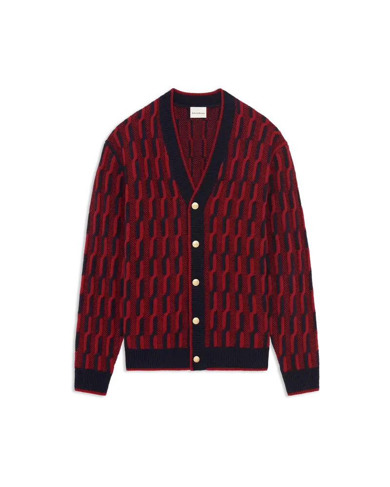 Cardigan Torsades Bicolore