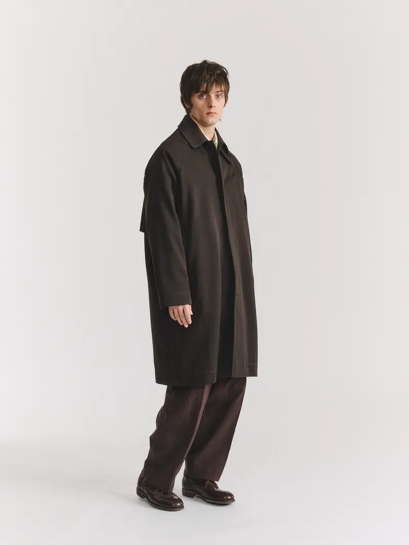 CARLYLE COAT - TWILL WOOL - BUNGA