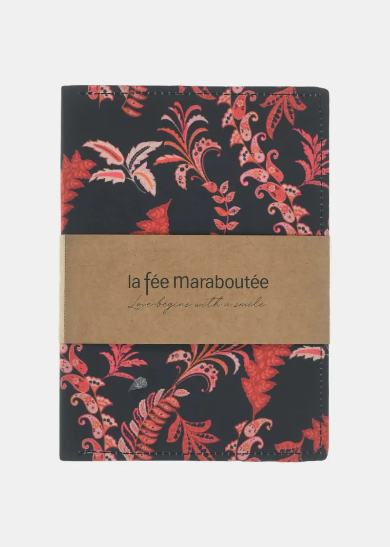 Carnet imprimé rouge