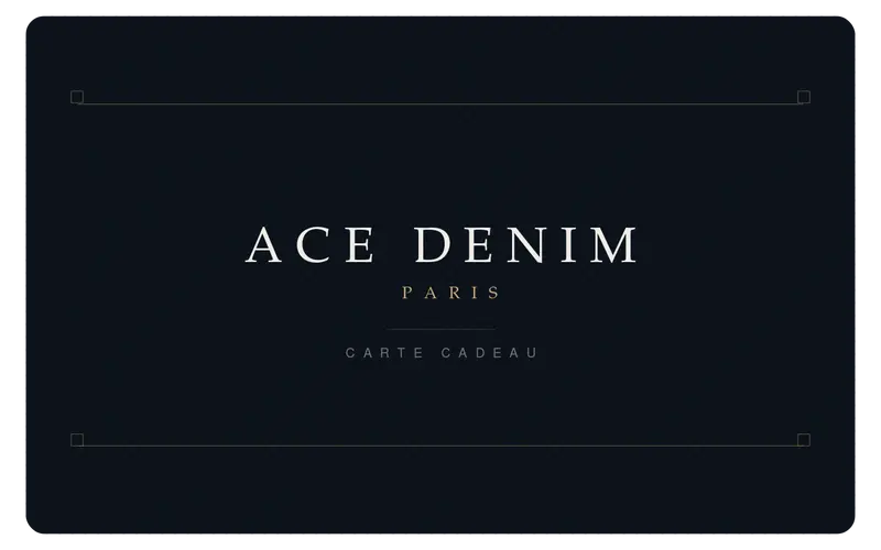 Carte Cadeau Ace Denim Paris