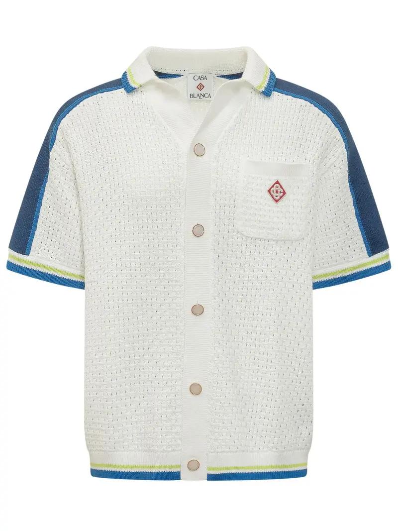 Casablanca Crochet Shirt