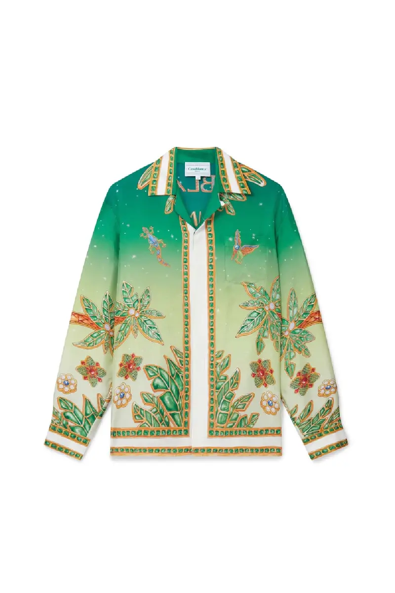 Casablanca Joyaux D'Afrique Silk Shirt
