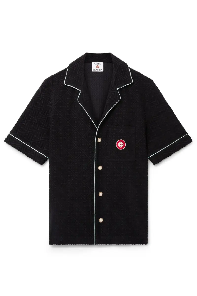 Casablanca Monogram Jacquard Towelling Shirt