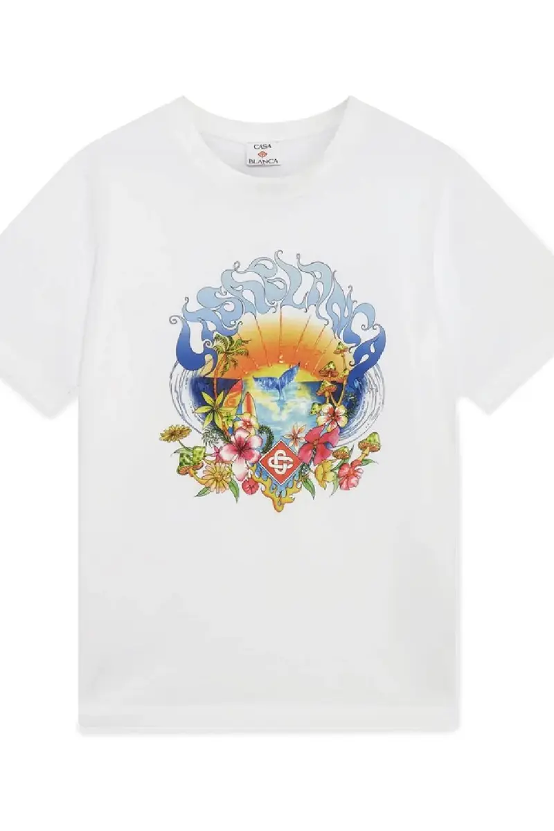 Casablanca Surf Trip Printed T-Shirt
