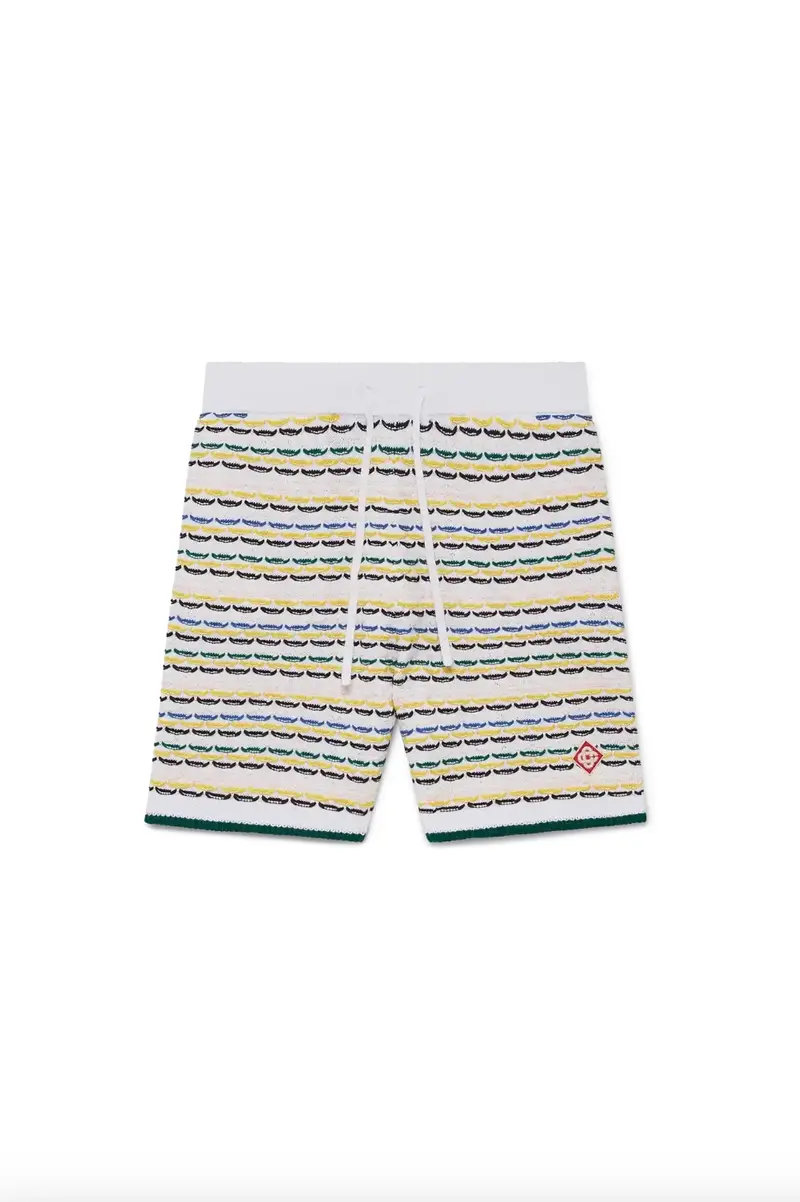 Casablanca Tuck Stitch Shorts