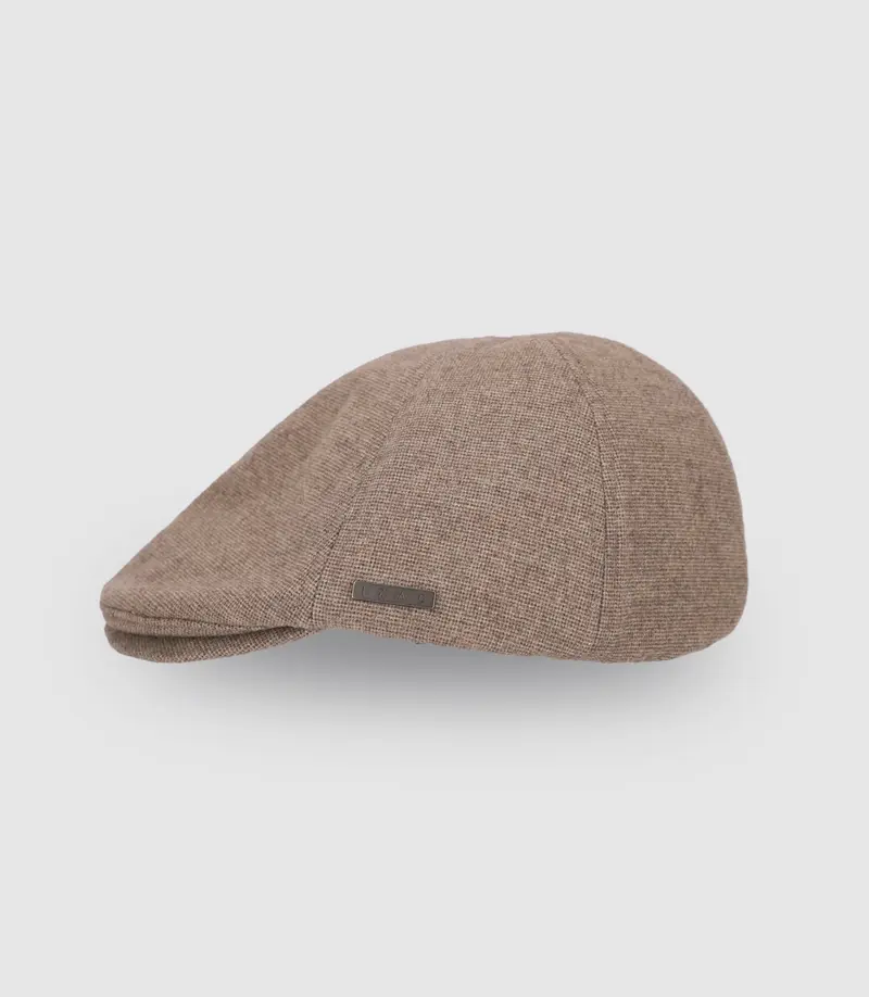 Casquette armurée beige