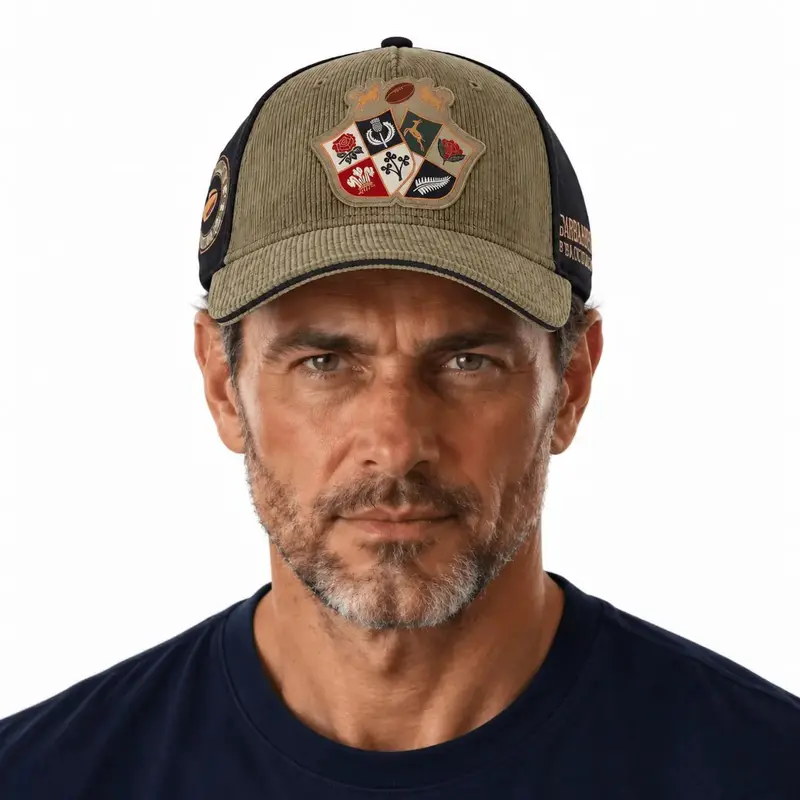 Casquette Barbarians bicolore en velours