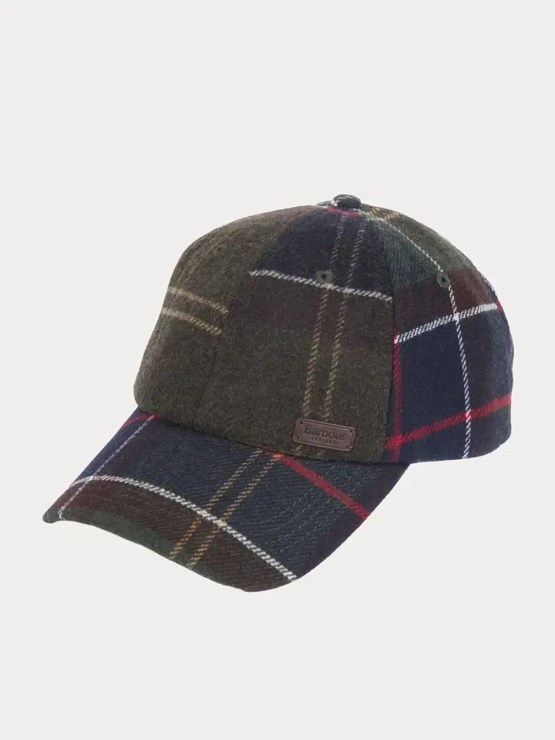 Casquette Barbour tartan en laine