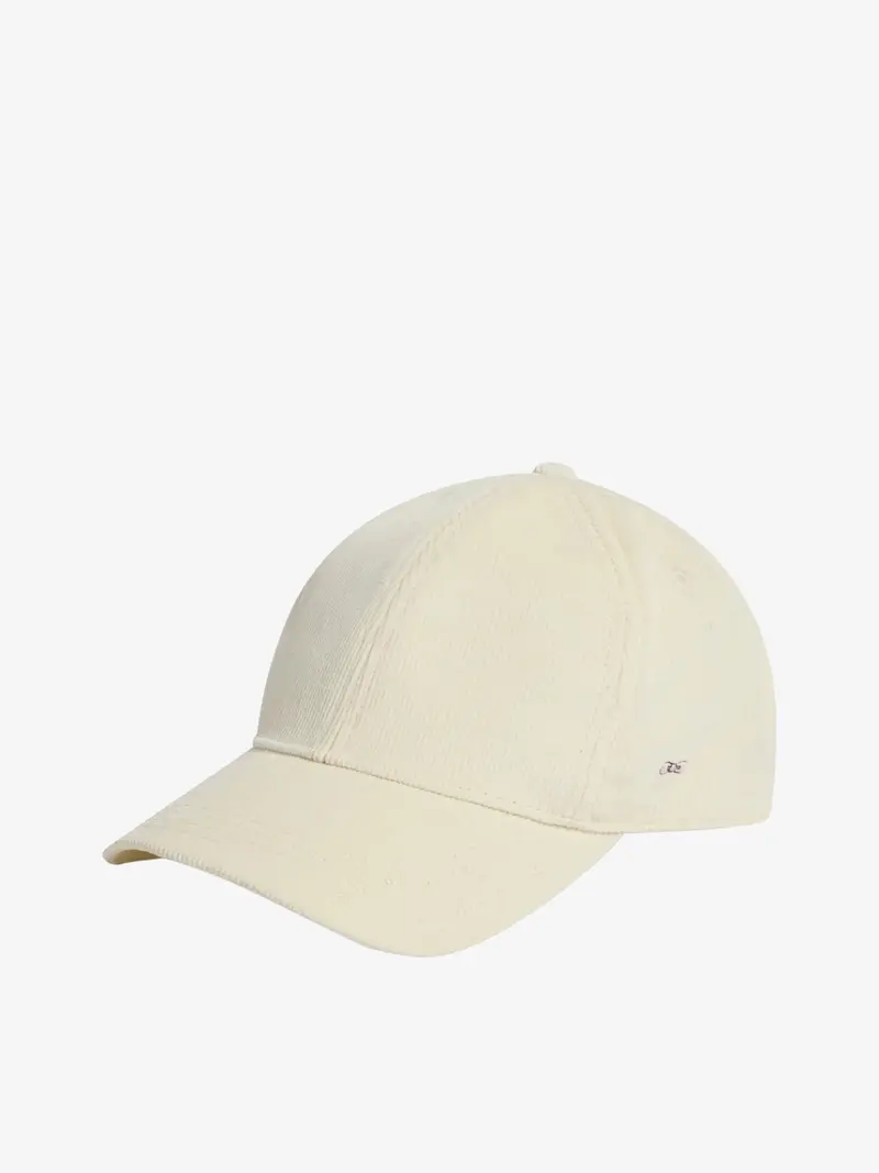 Casquette Eden Park beige en velours