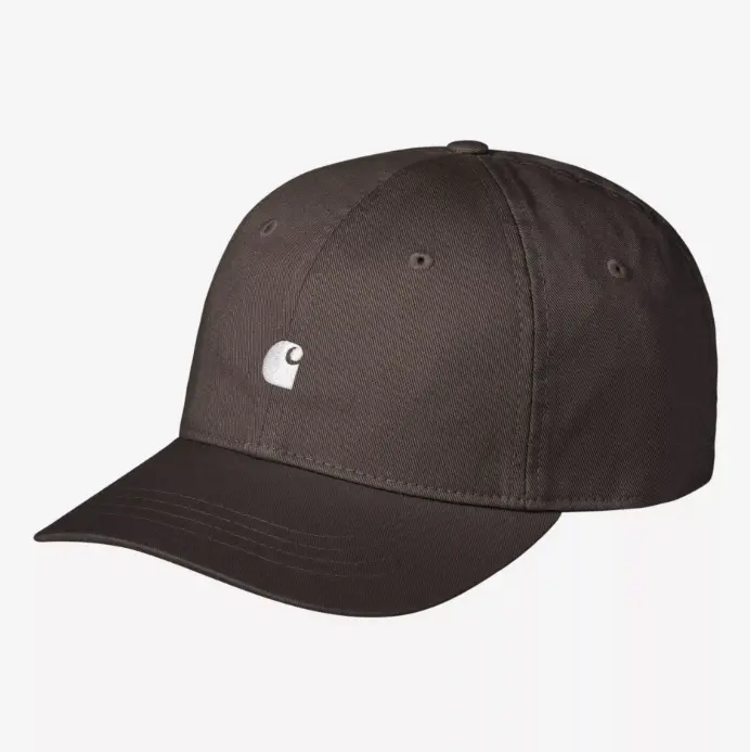 Casquette en twill de coton Carhartt Wip tobacco