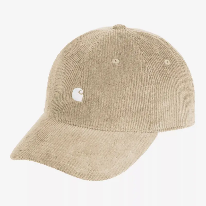 Casquette en velours côtelé fin Carhartt Wip wall