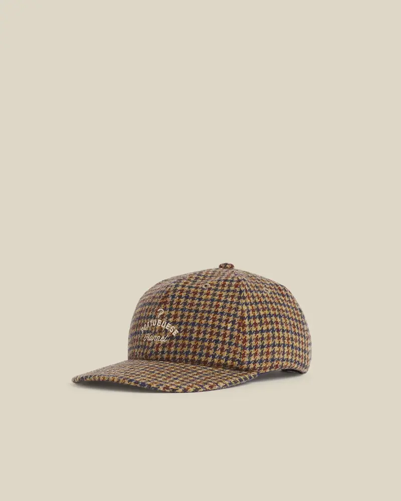 Casquette pied de poule
