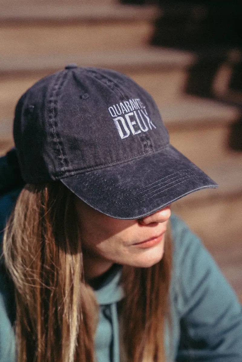 Casquette quarante deux noir