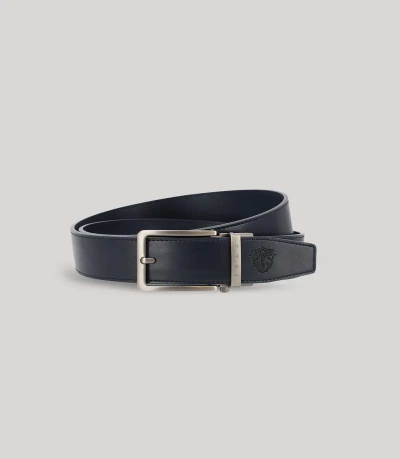 Ceinture à cliquet marine