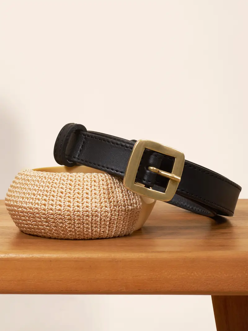 Ceinture Alix cuir noir