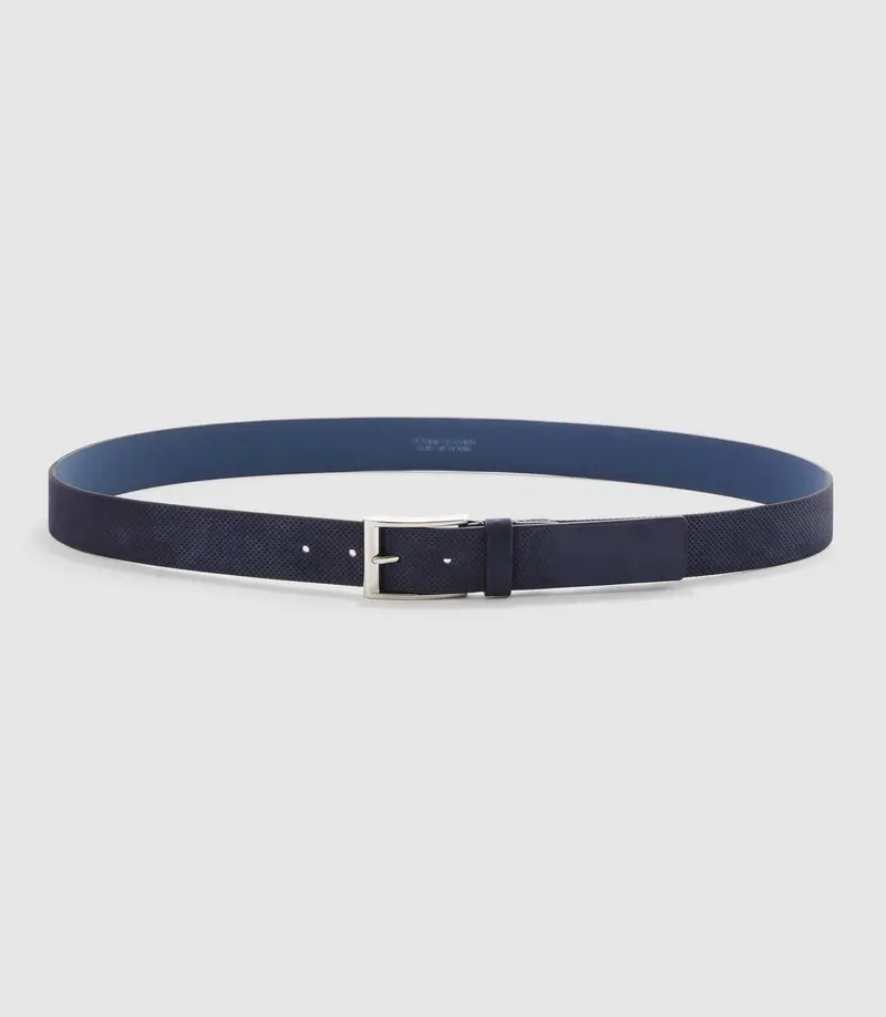 Ceinture casual marine "Neutre"