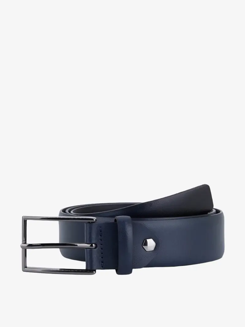 Ceinture Digel Giacomo en cuir - Marine