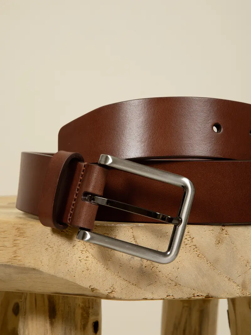 Ceinture Nice cuir marron