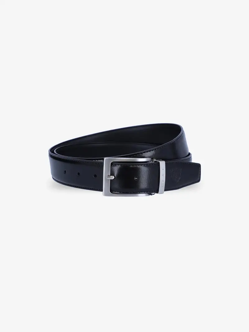 Ceinture réversible noire