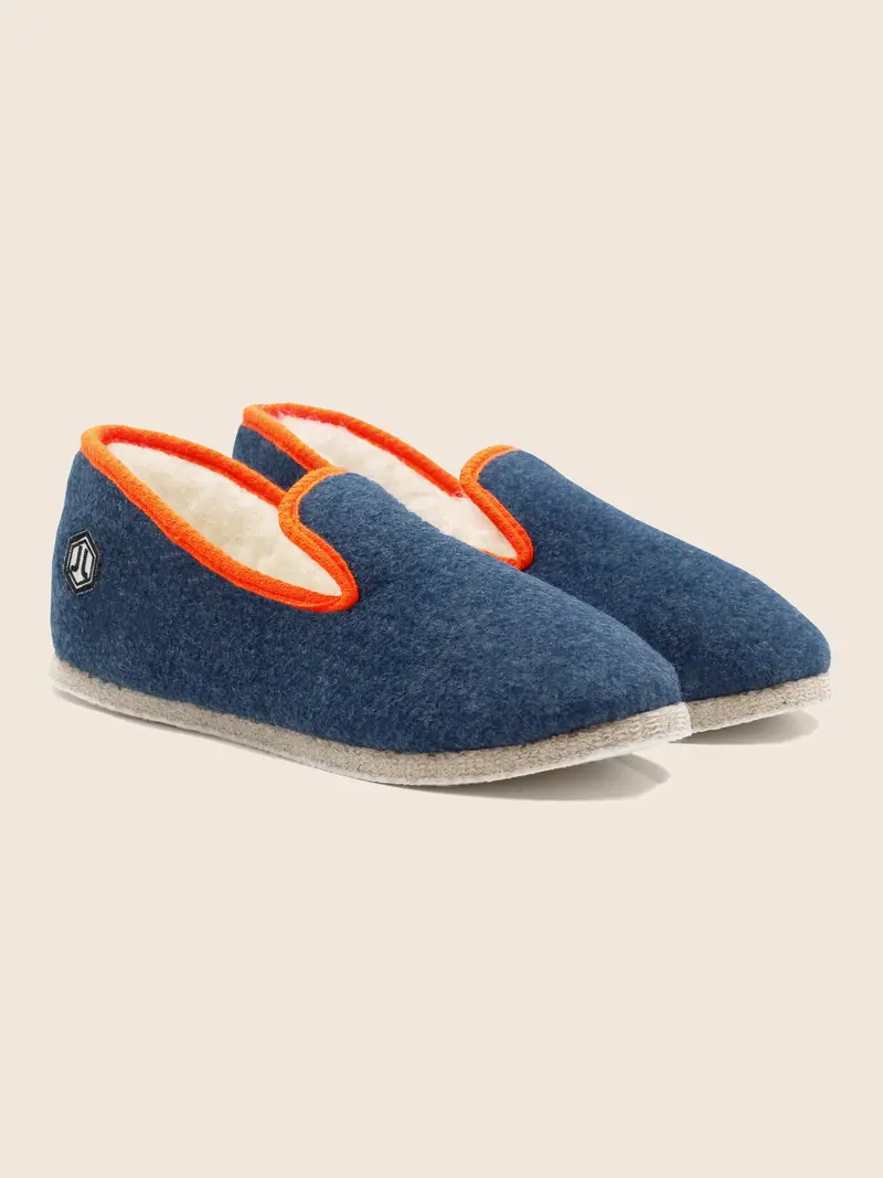 Charentaises tradition bleu denim