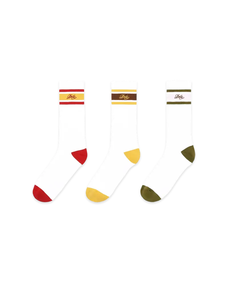 Chaussette Drôle Rayée