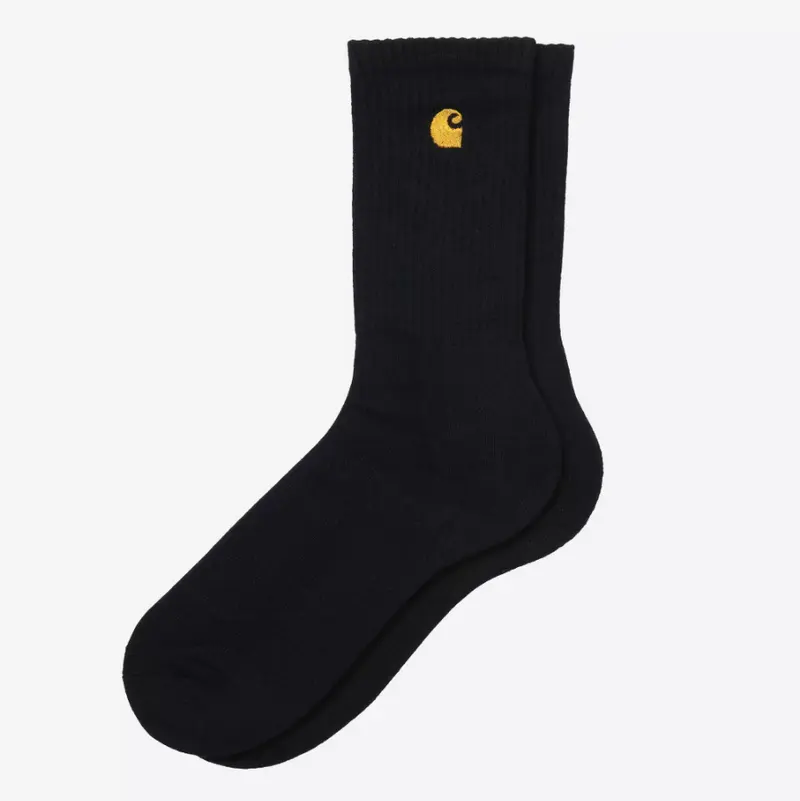 Chaussettes en coton black Carhartt WIP