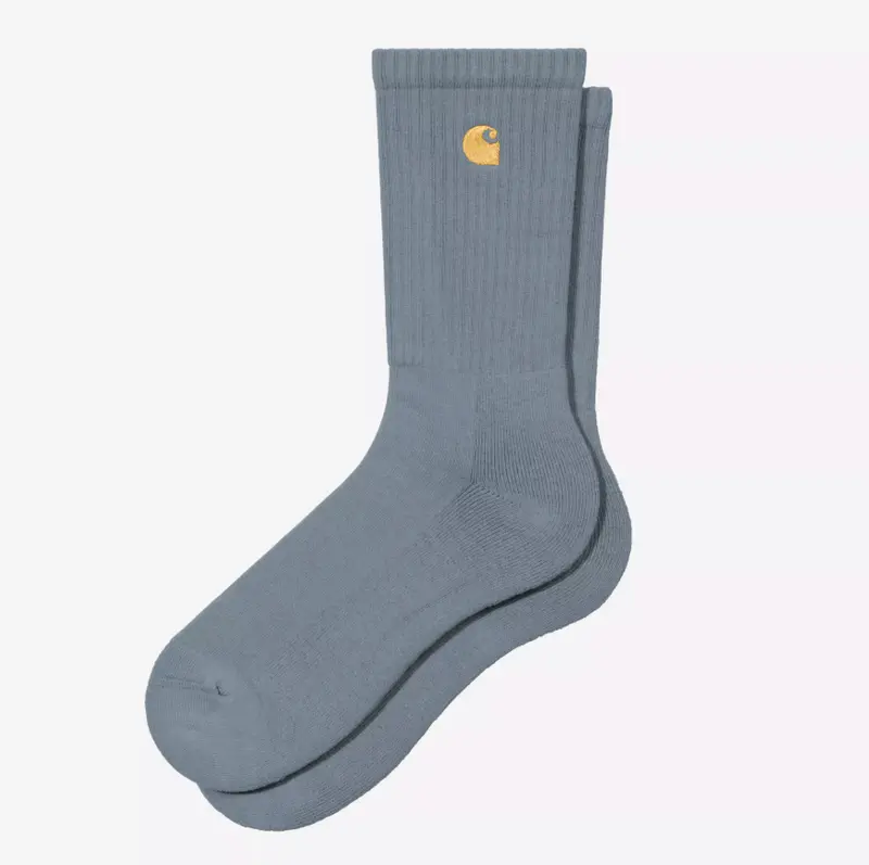 Chaussettes en coton cozy blue