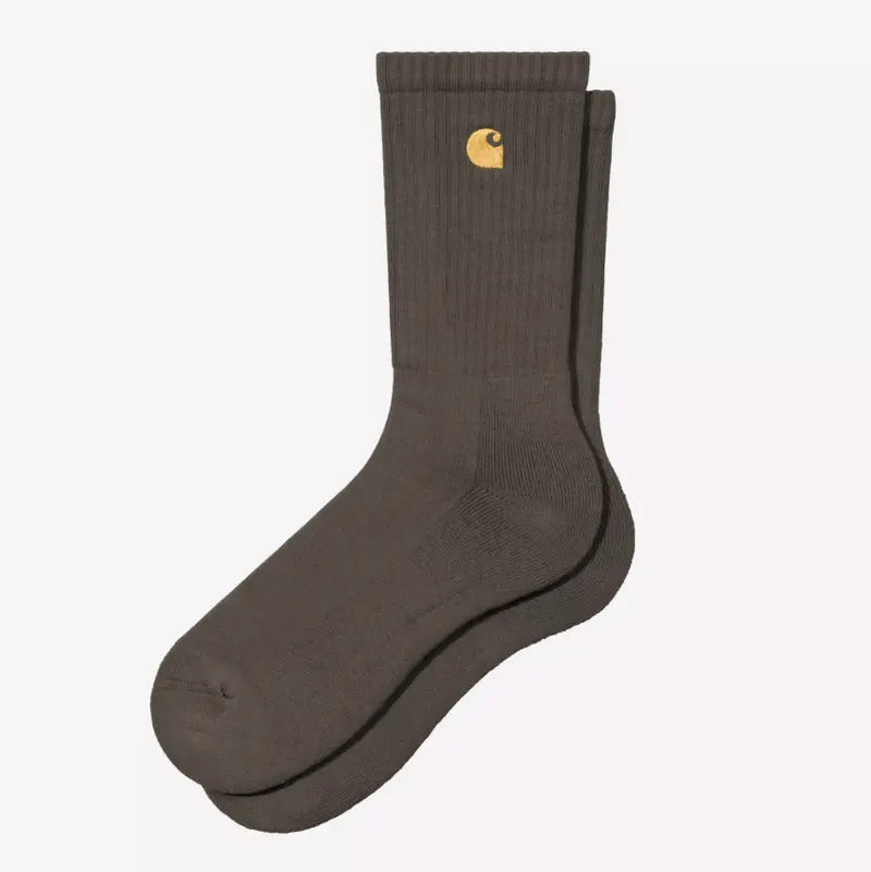Chaussettes en coton vert shungite Carhartt WIP